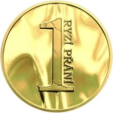 Ryzí přání S VĚNOVÁNÍM - velká zlatá Medaille 1 Oz